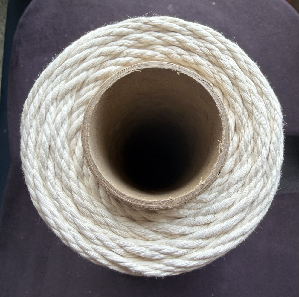 Macrame Cord 3mm Triple Twist