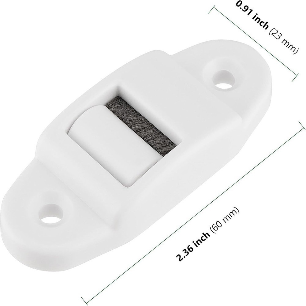 Roller Shutter Guide Rail with Brush Joint 10pcs Set for Smooth Blind Operation