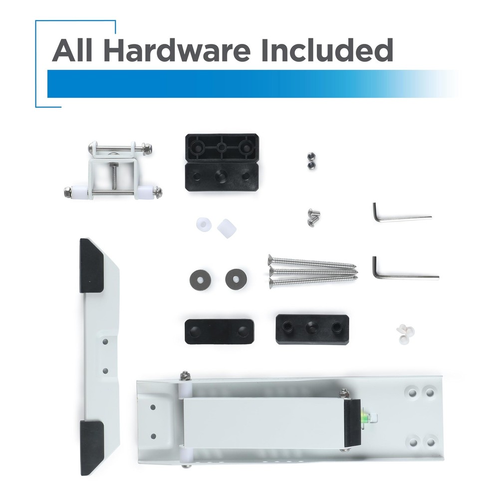 AnyMount Air Conditioner Support Bracket for Outdoor Window AC, Medium, White