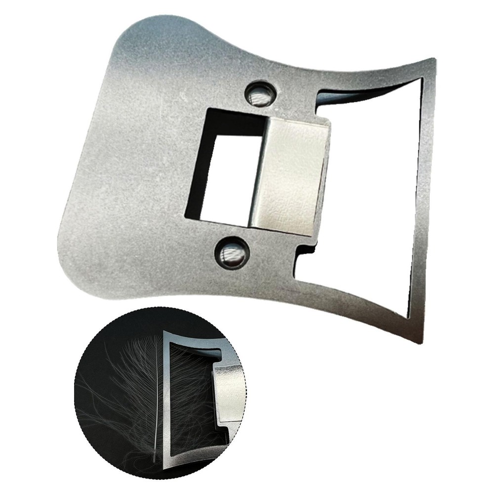 Fly Tying Hackle Clamp Practical Compact Sturdy Replace Part Feather Pliers