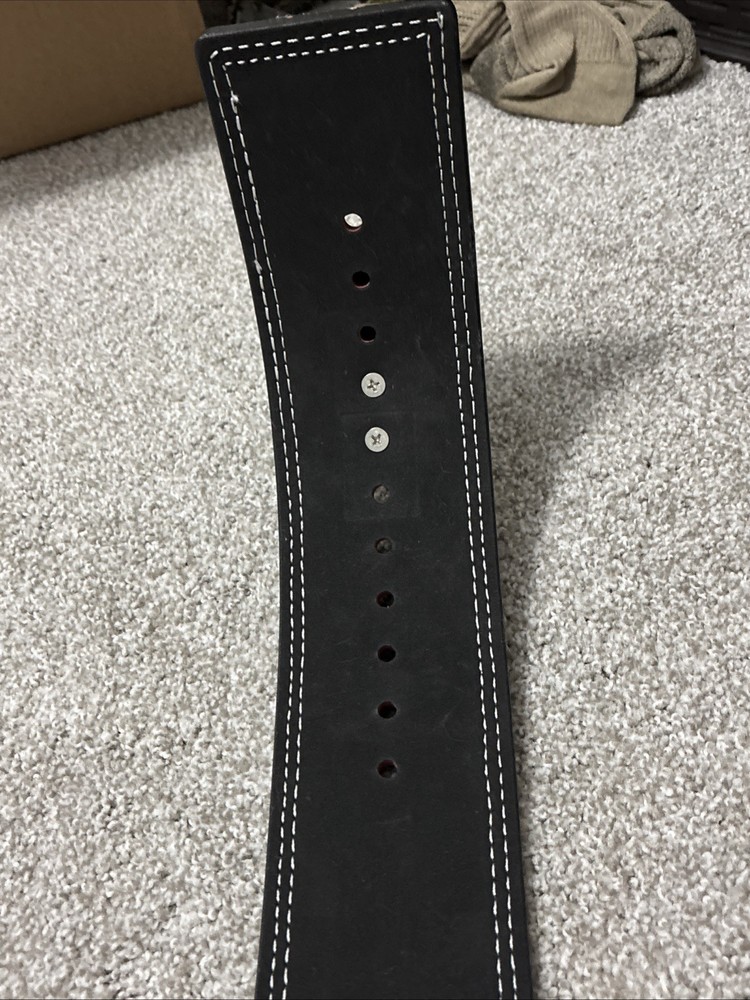 10MM LEVER BELT - BLACK