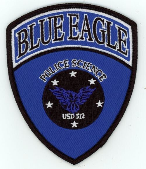MISCELLANEOUS BLUE EAGLE POLICE SCIENCE NICE SHOULDER PATCH SHERIFF