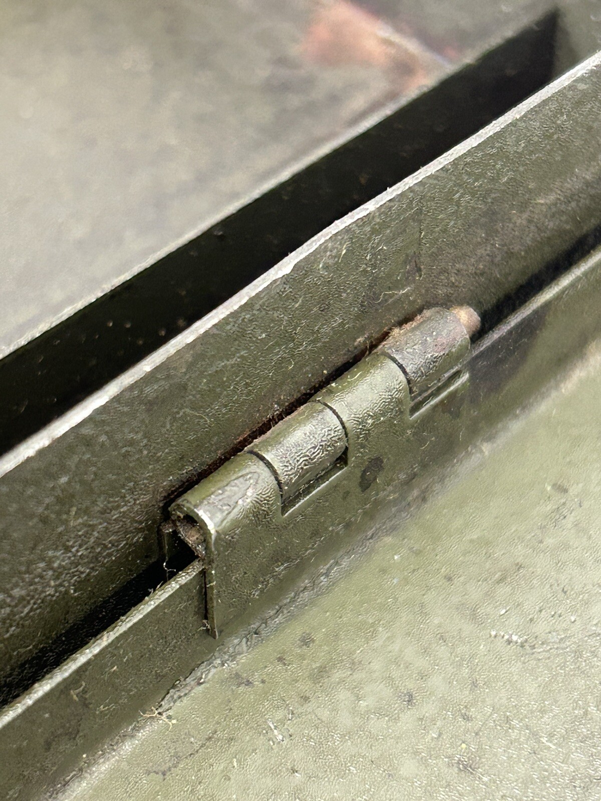 Thorsen Tool Socket Ratchet Empty Vintage Metal Box Case Oakland CA Read!