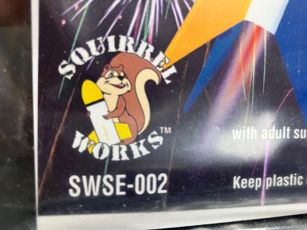 Extremely Rare, OOP, Squirrel Works Freebird Flying Model Rocket Kit - Sealed