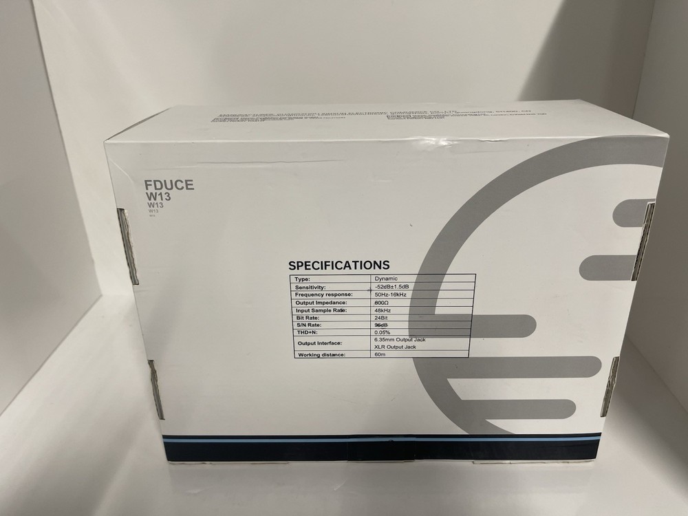 FDUCE W13 UHF Wireless Microphone system.