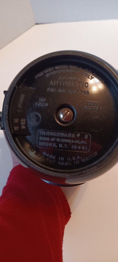 Vintage Farberware Superfast Coffee Percolator 2-4 Cup Automatic 134 COMPLETE