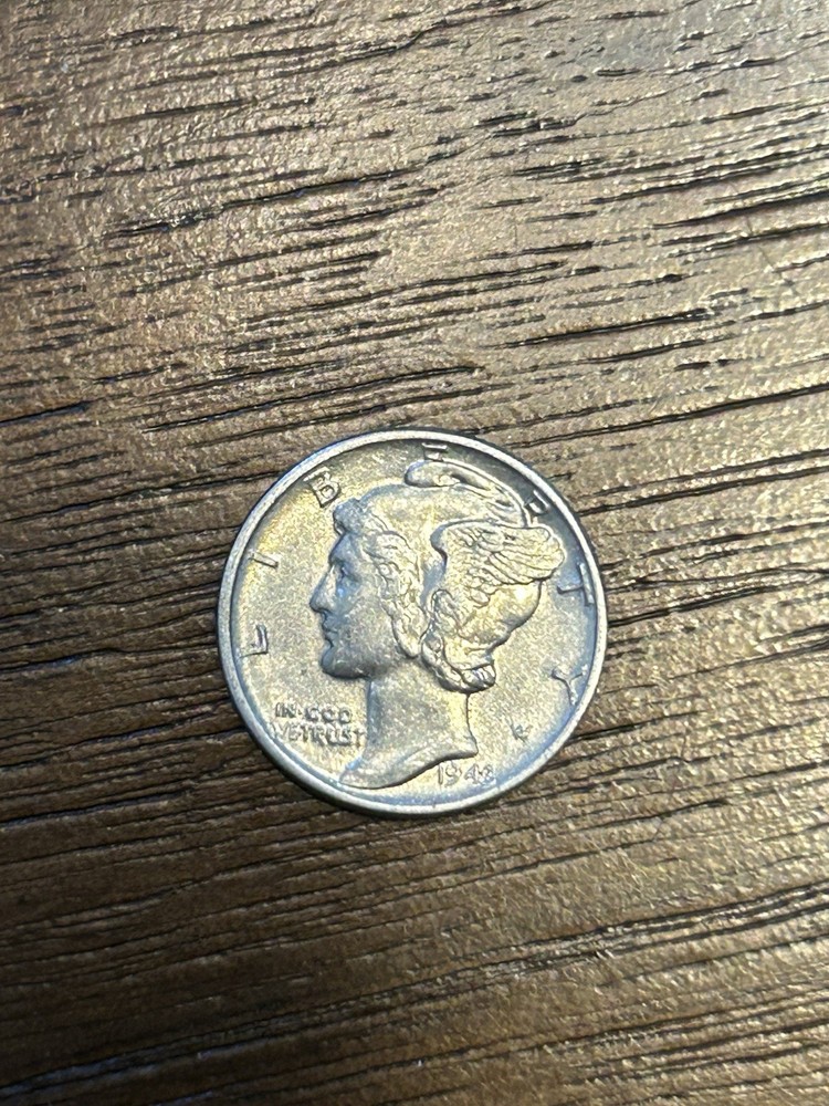 1943 Mercury Dime BU