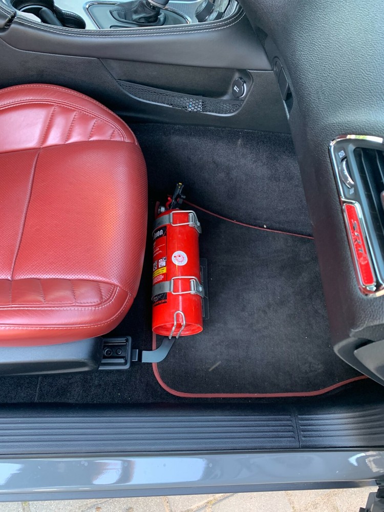 Fire Extinguisher Bracket Holder Mount for Dodge Challenger SRT Hellcat
