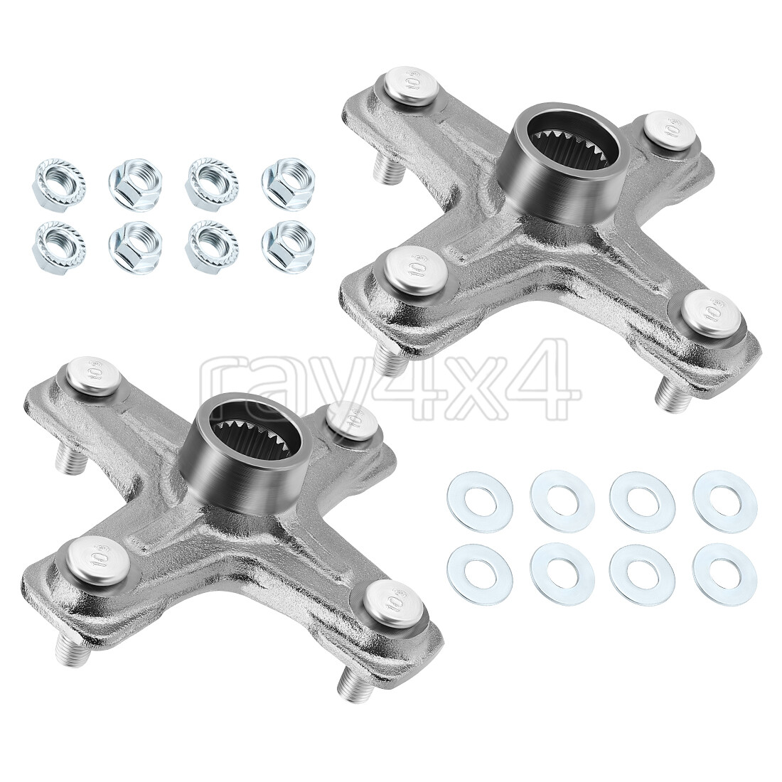 Pair Rear Axle Wheel Hub For Yamaha Raptor 250 350 660 700 1PE-F53K0-00-00