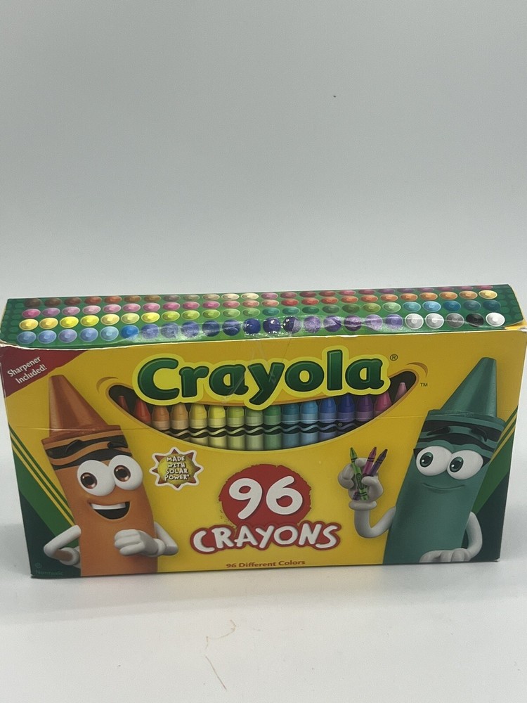 Crayola Crayons - 96 Pack With Sharpener-Non-Toxic- * See Description