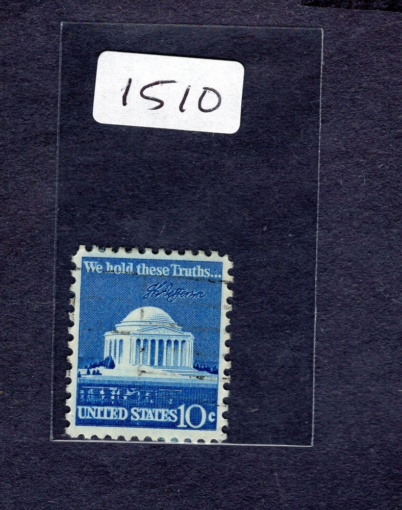 1973 Stamp #1510 Jefferson Memorial Used