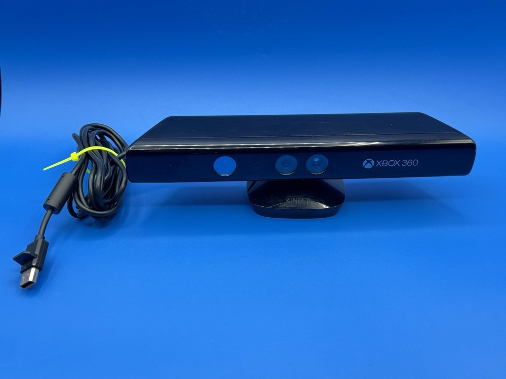 Microsoft Xbox 360 Kinect Sensor Bar Model 1473 with 3 Games Bundle Lot