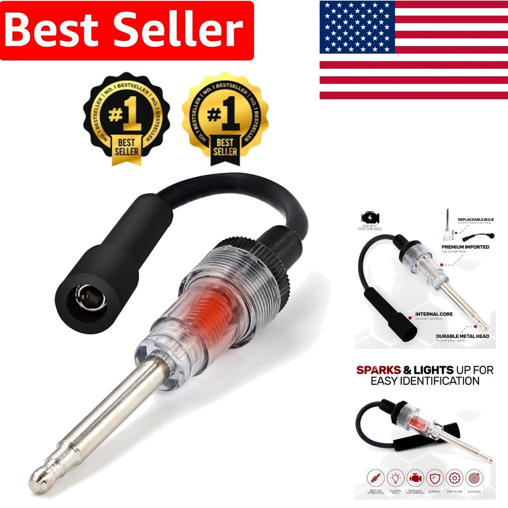 Portable Ram-Pro Spark Tester with Replaceable Bulb – Diagnose Ignition Easily