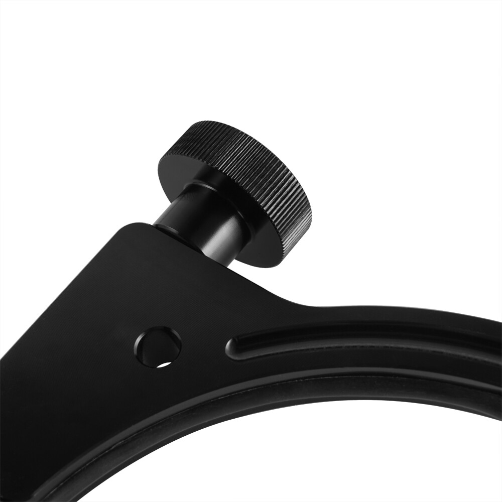 NICECNC 7" Nitrous Oxide Aluminum Single Bottle Bracket Anodized Black Mount