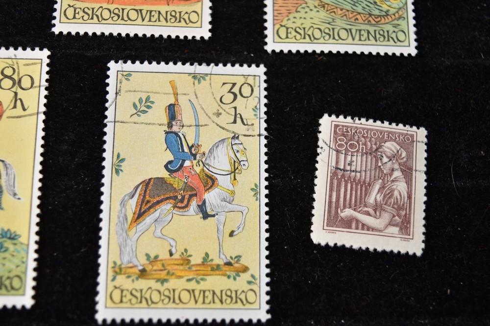 CZECHOSLOVAKIA 1953-1972 ASSORTMENT- CTO