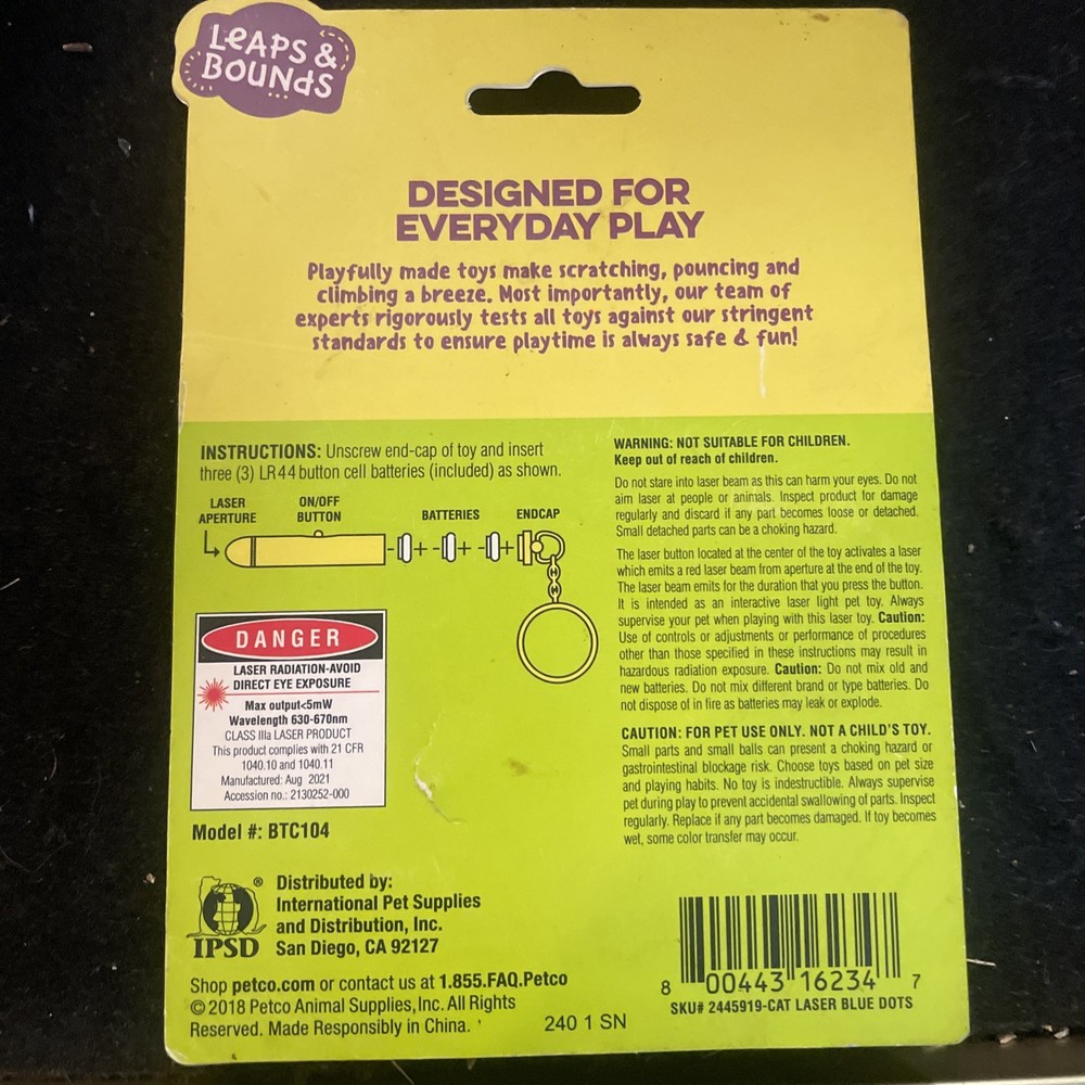 Thrill & Chase Laser Pointer