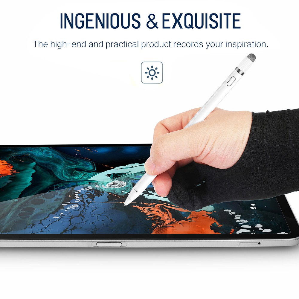 Rechargeable Capacitive Touch Screen Pen Stylus for iPhone iPad iPod Samsung PC