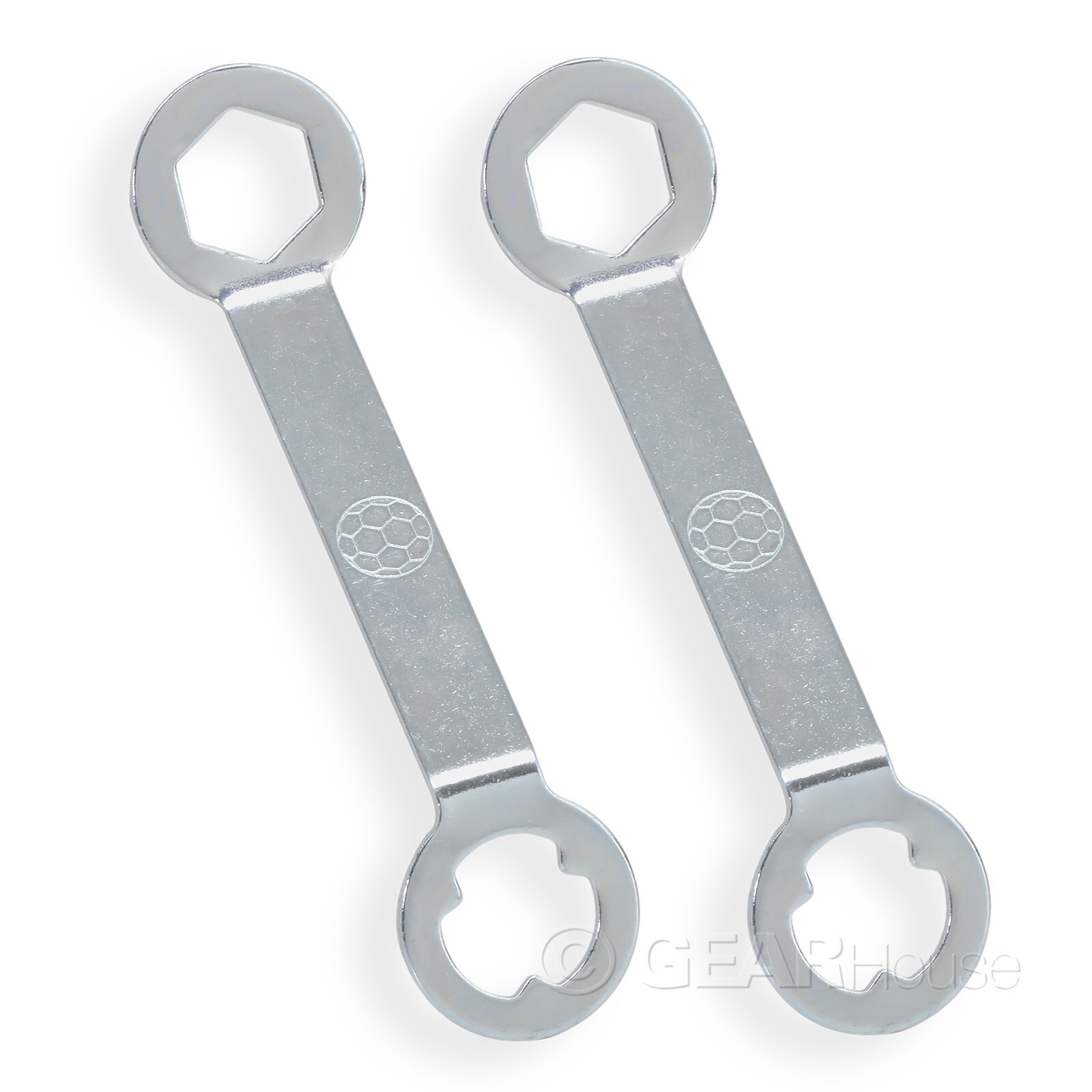Soccer Cleat Wrench SG Stud Tool Hex Key, Pack of (2), fits Nike Puma Adidas