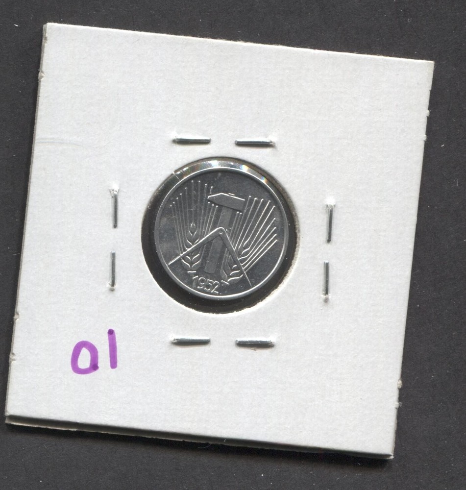 1952-Germany-1 Pfenning