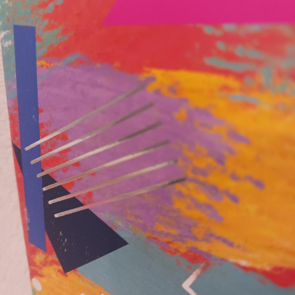 Notebook Journal ARTSY Geometric SILVER LEAF Lined Pages Composition Stationary