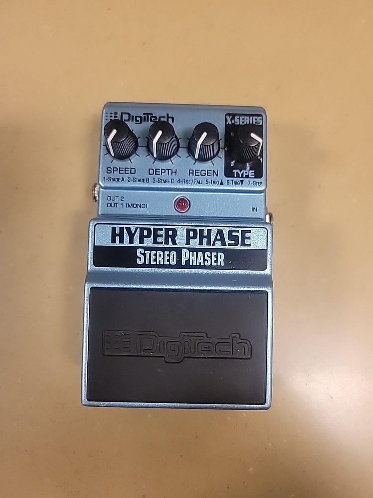 DIGITECH Hyper Phase  .  X-Series Stereo Phaser Pedal