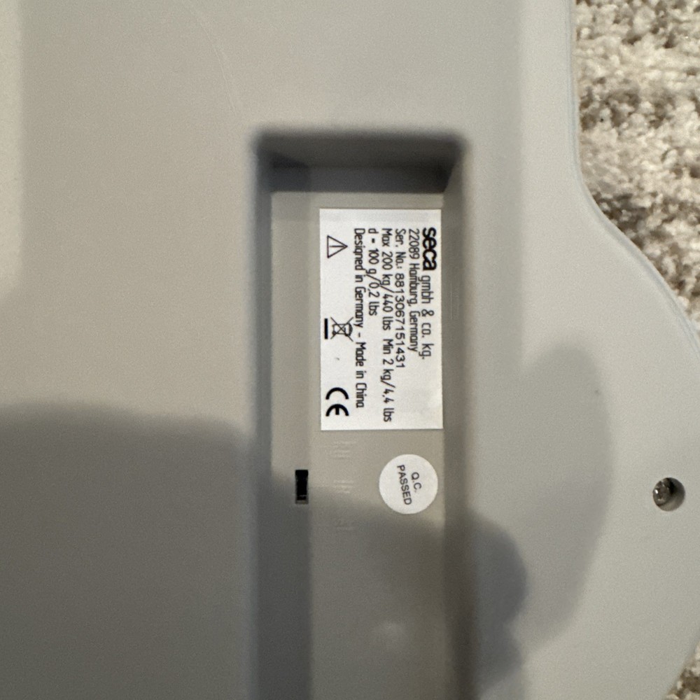 Seca 813 - High Capacity Digital Flat Scale for Individual Patient use