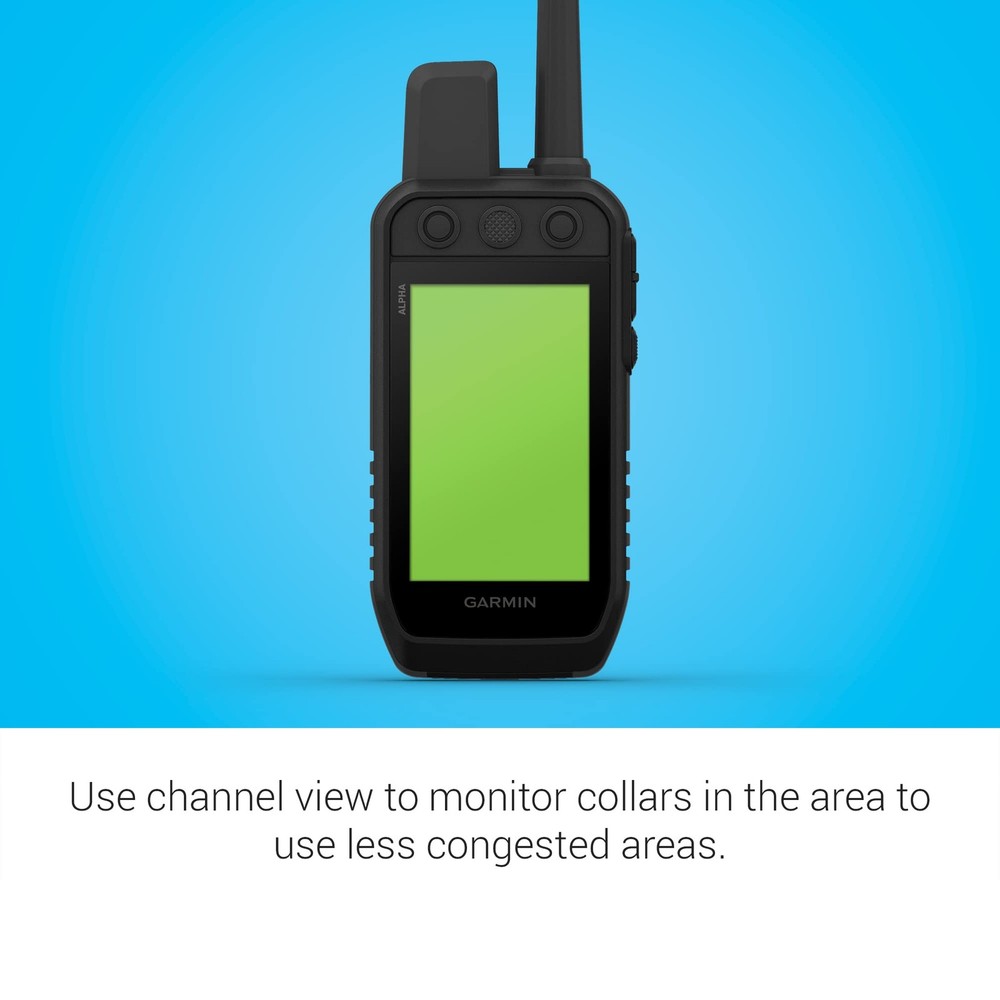 Garmin Alpha 300 Handheld, Advanced Tracking and Training Handheld