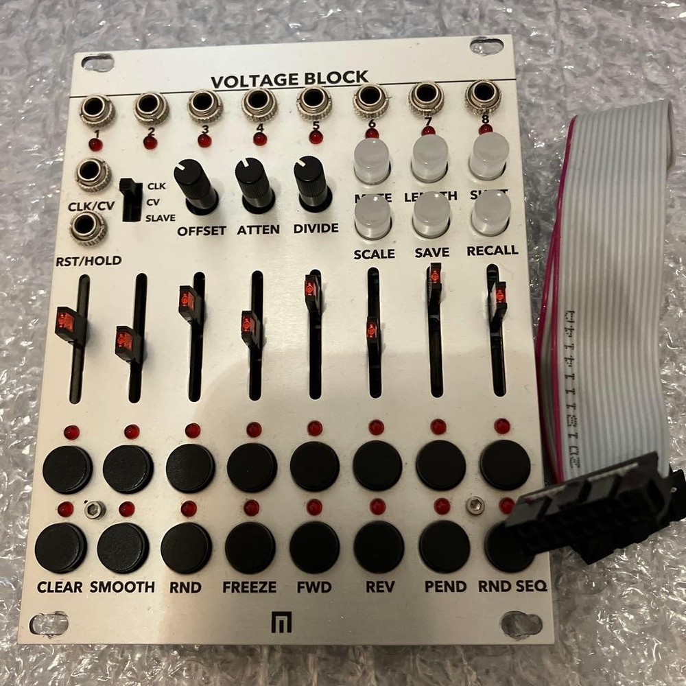 Malekko Voltage Block Eurorack CV Sequencer Module Tested Working from japan
