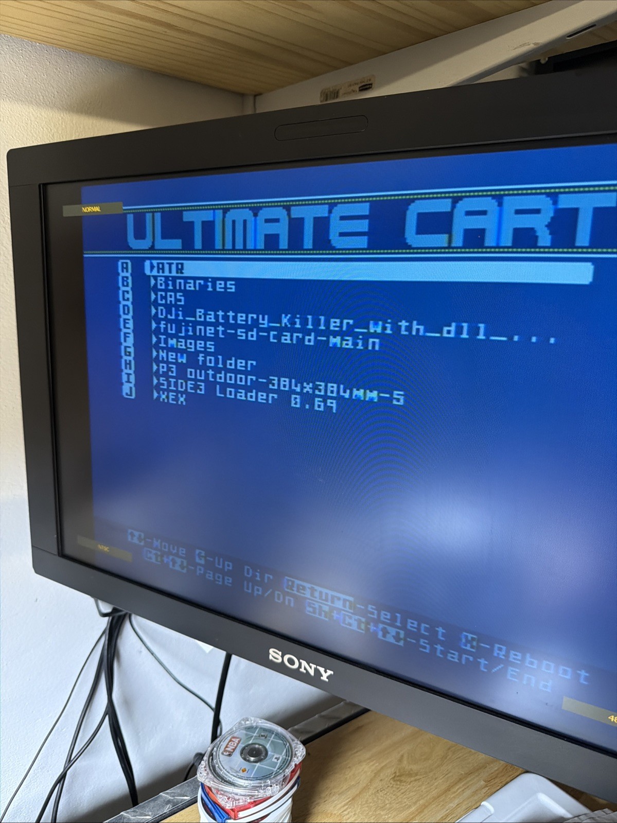 Atari 800 Motherboard, Very Clean Tested Working, No Carts Included