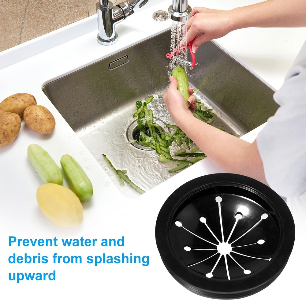Kitchen Garbage Disposal Rubber Drain Insert,3pcs Garbage Disposal Cover,3 In...