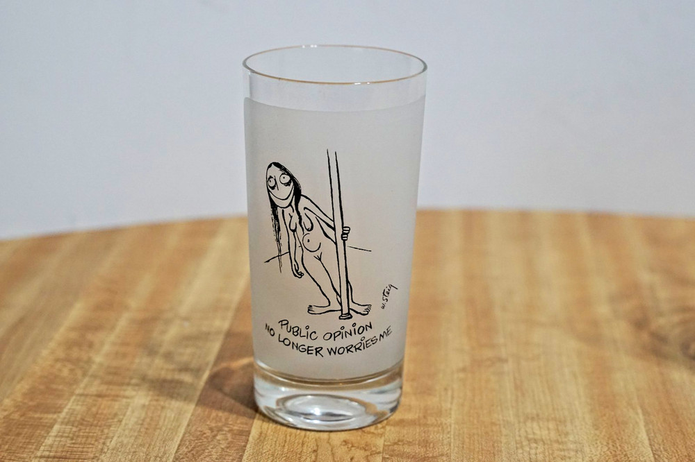 W. Steig novelty glasses