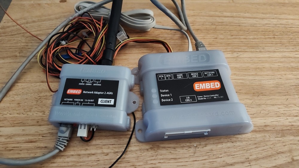 Embed Color-Glo v5.21 CTL-001 + RAD-002 Reader Device Controller network adapter