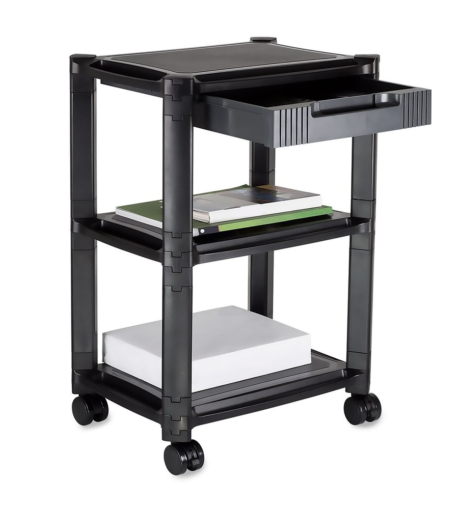 Mount-It! Height Adjustable Rolling Printer Cart