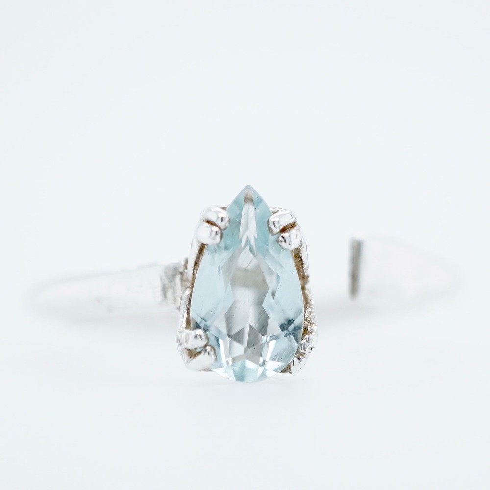 Sterling Silver Sky Blue Topaz Ring