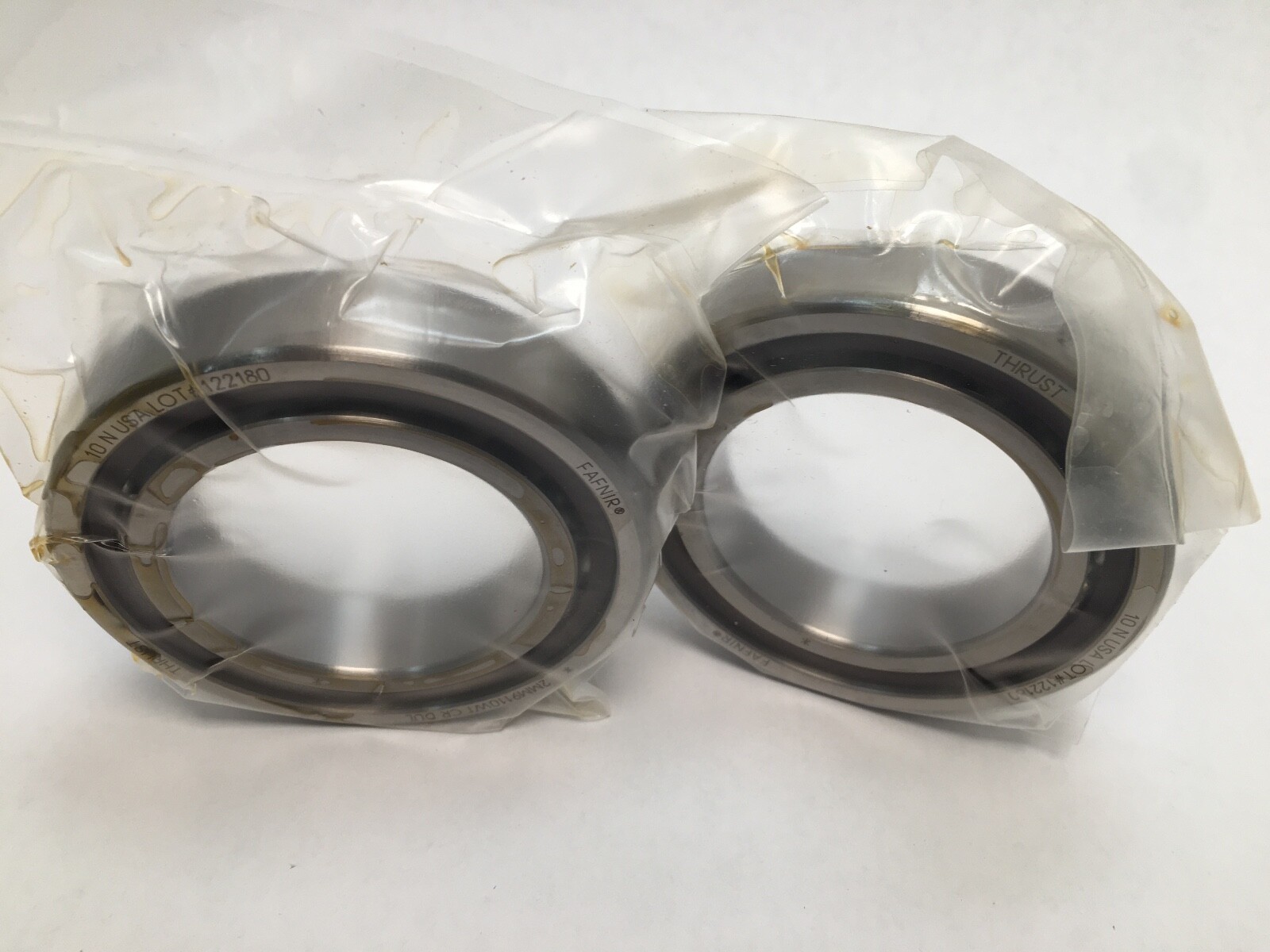FAFNIR 2MM9110WI-DUL Bearing 50x80x16 mm 2MM 9110 WI CR DUL 7010-C USA 2 Pcs
