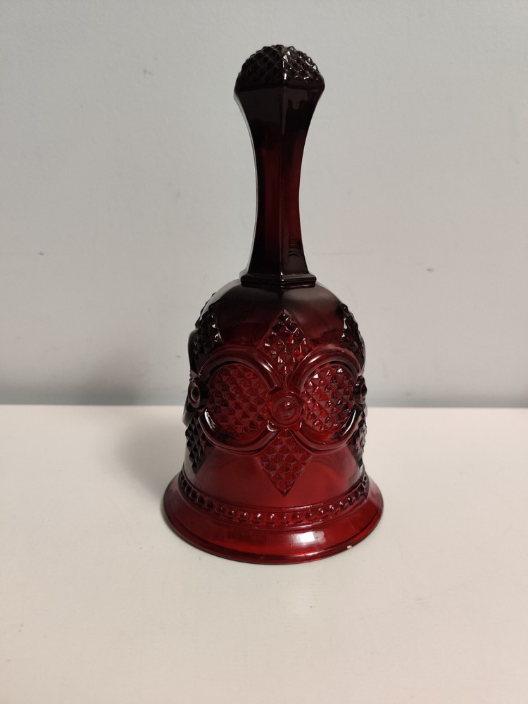 Avon Ruby Cape Cod Glassware 1876 Bell 6 - 6 1/8"