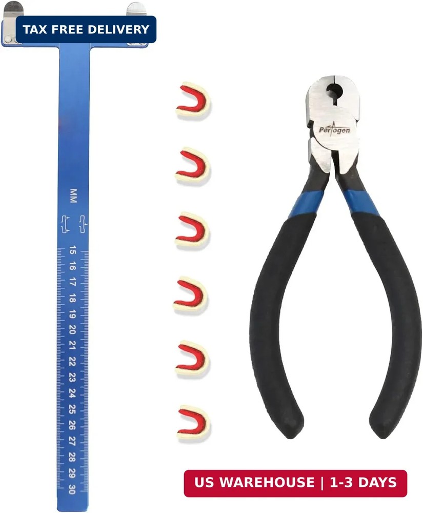 Archery Bow String Points Nock Pliers Set T Shape Arrow Bow Square Ruler Nocking