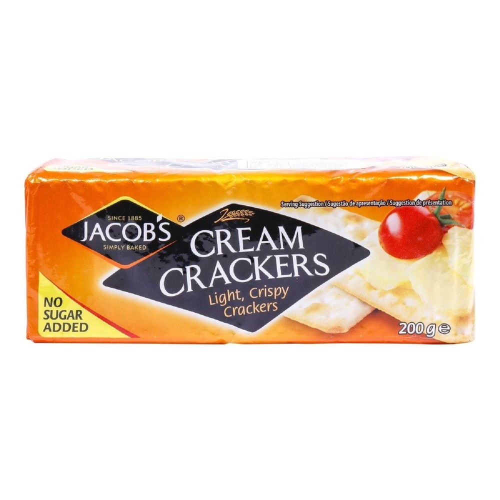 Jacobs Cream Cracker 200g (3 Pack)