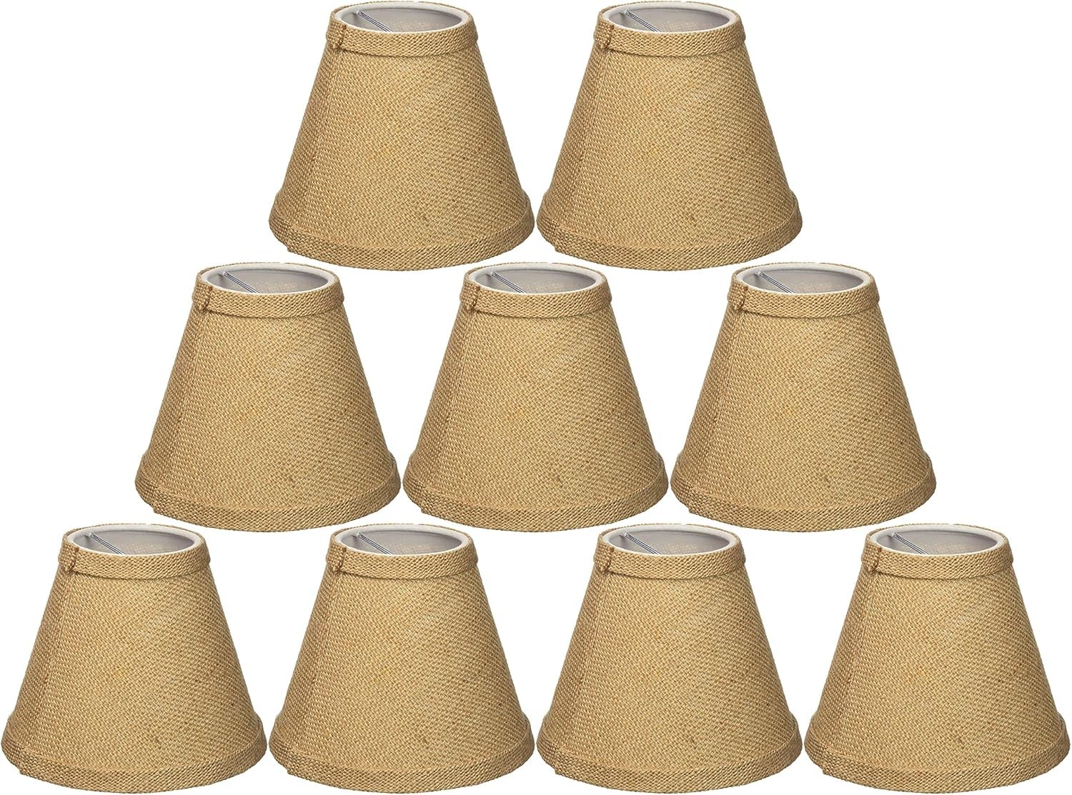 3"x6"x5" Small Lamp Shade (1-9PCS) for Table Floor Lamps Replacement, Room Decor