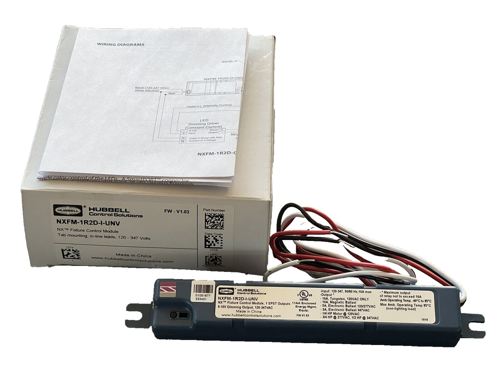 NXFM-1R2D-I-UNV HUBBELL FIXTURE CONTROL MODULE