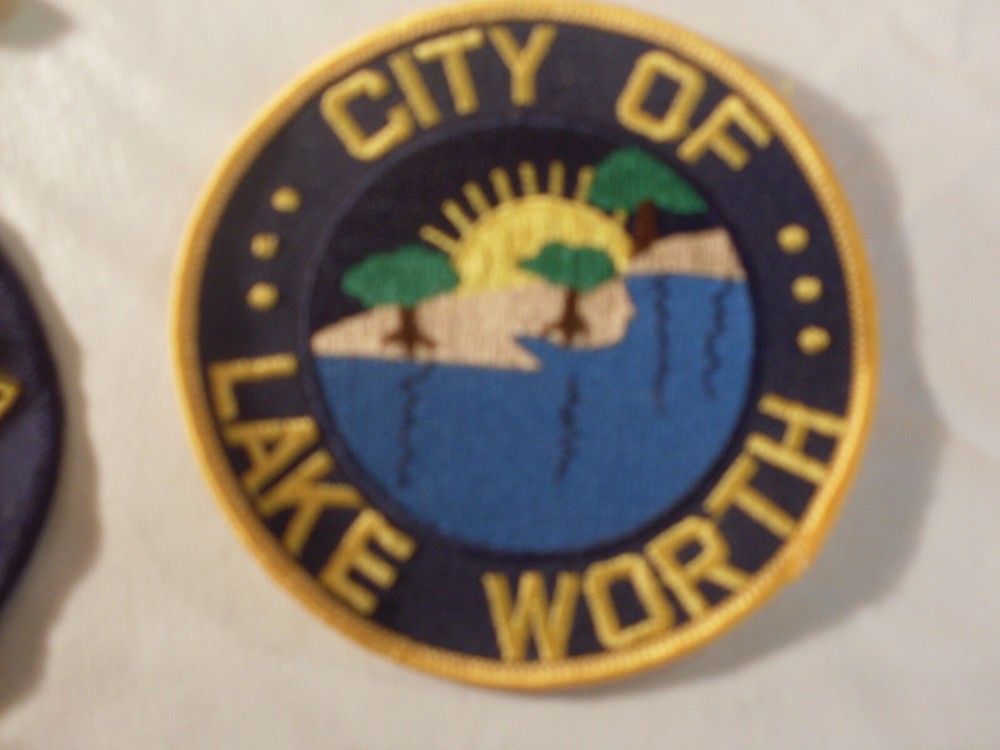 Police Sheriff Security Emblems Patches Embroidered Patch for display only