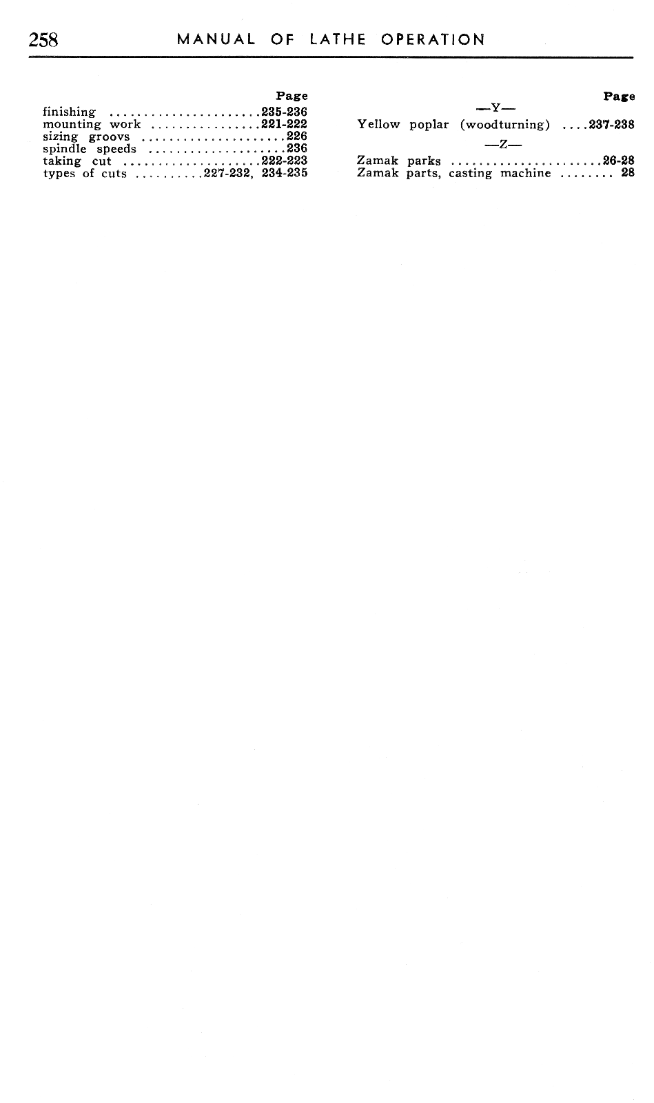 Atlas Craftsman Manual of Metal Lathe Operation Book for 10" and 6" 0032