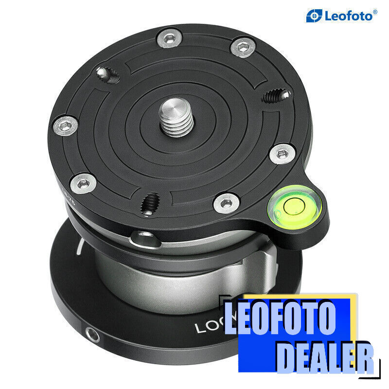 Leofoto LB-75 Leveling Base Quick Adjust Horizontal Head for Tripod，Load 55lb