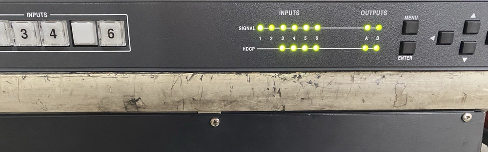 Extron IN1606 Six-Input HDCP-Compliant Scaling Presentation Switcher
