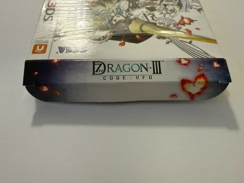 7th Dragon III Code: VFD Nintendo 3DS Empty Box with Artbook