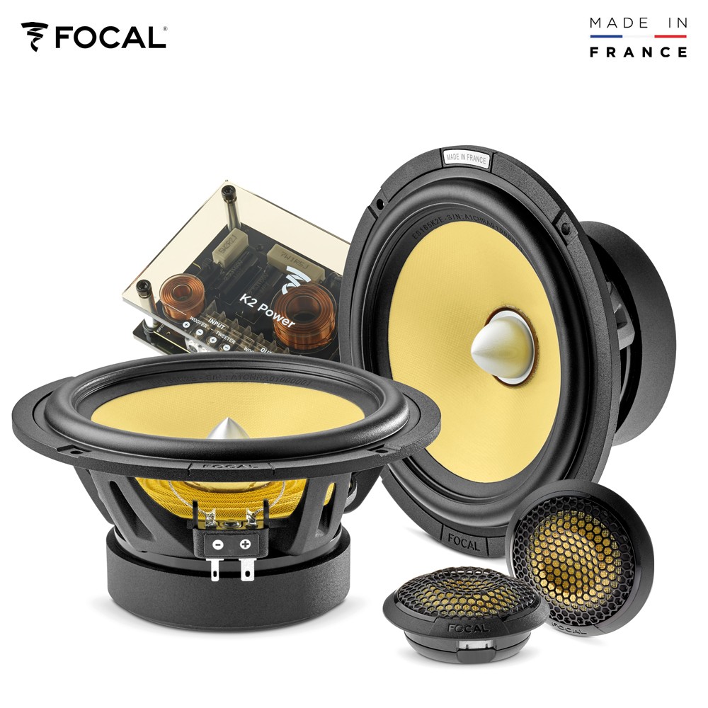Focal Es165K2E 6.5" 2-Way Component Speaker Set K2 Power Evo
