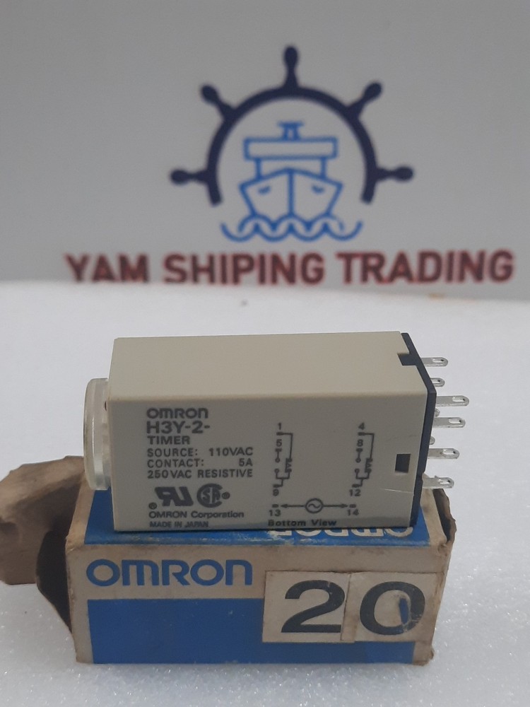 Omron H3Y-2-Timer 110 VAC 5A
