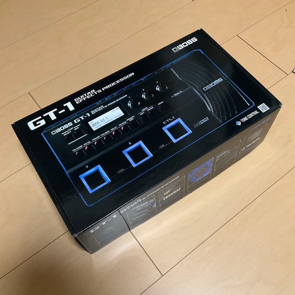 BOSS GT-1 Guitar Effects Processor Multi-effector Box Manual Textbook