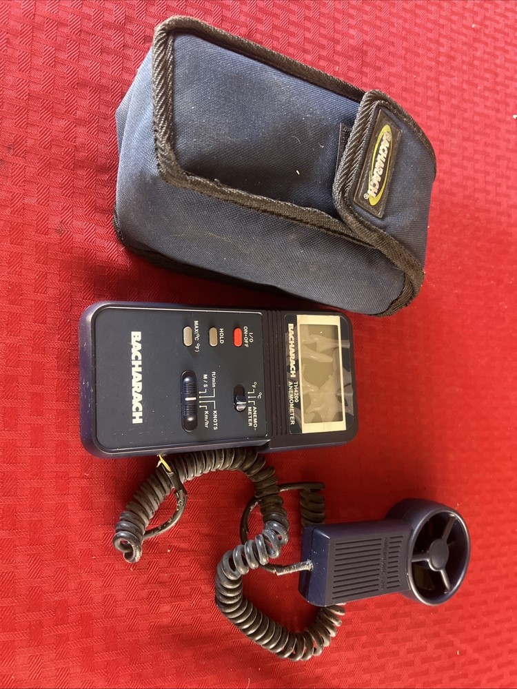 Bacharach Anemometer | Air Flow, Velocity & Temperature Meter