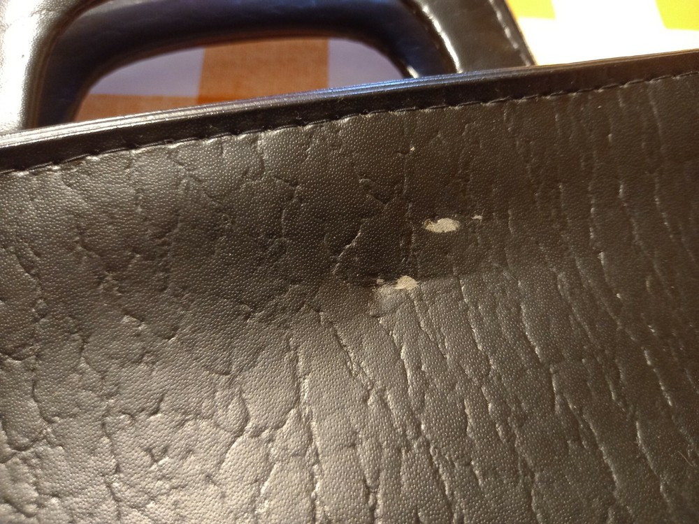 vintage leather 24 hour briefcase